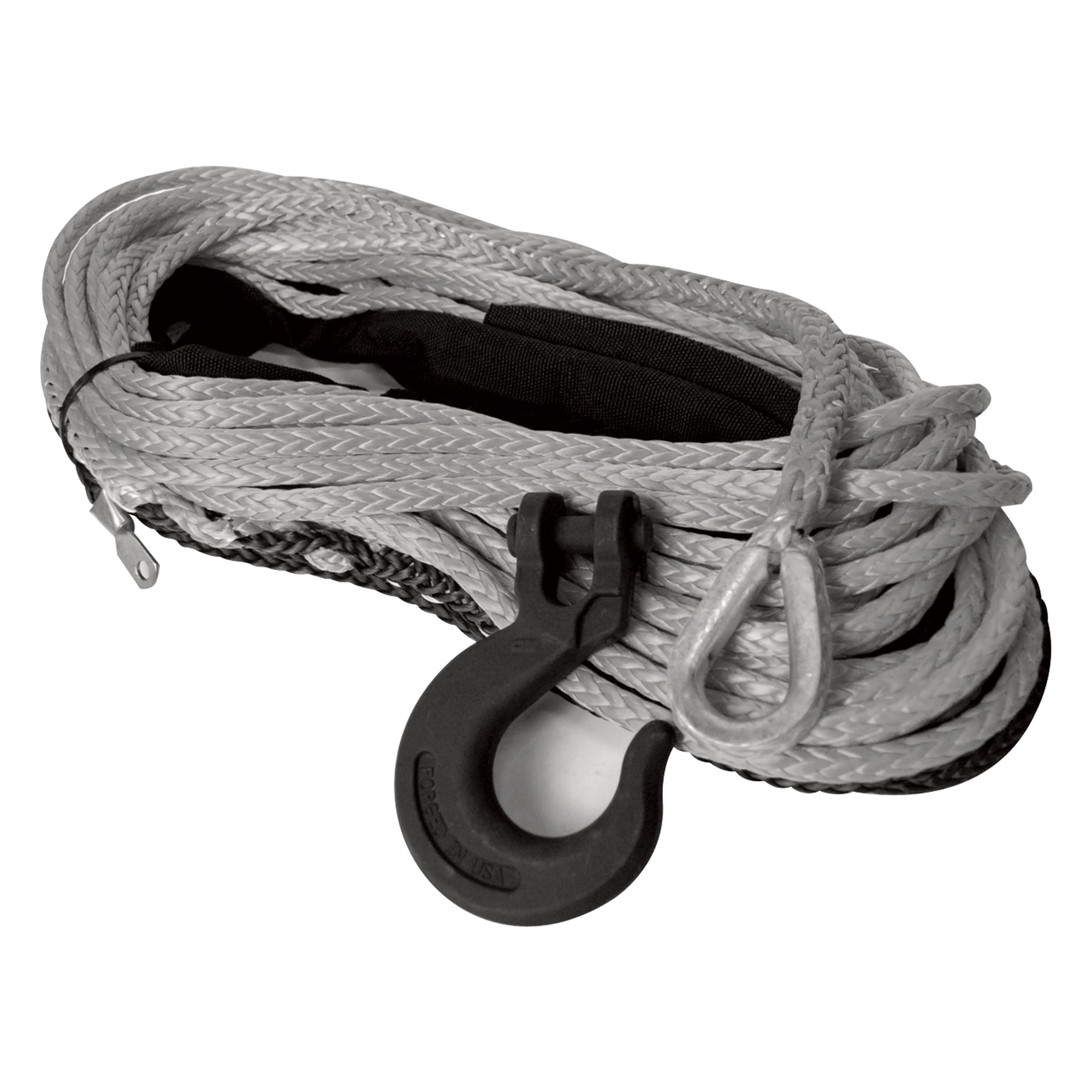 Mile Marker Synthetic Winch Rope, 5/16in. Dia. x 100Ft., Model# 19-52516-100C
